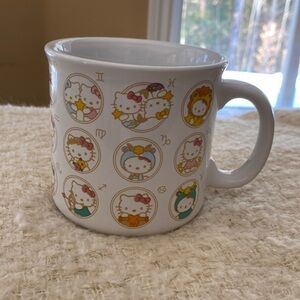 Rare Sanrio HELLO KITTY Zodiac Astrology Large 20 oz Coffee Mug New Cute Fun